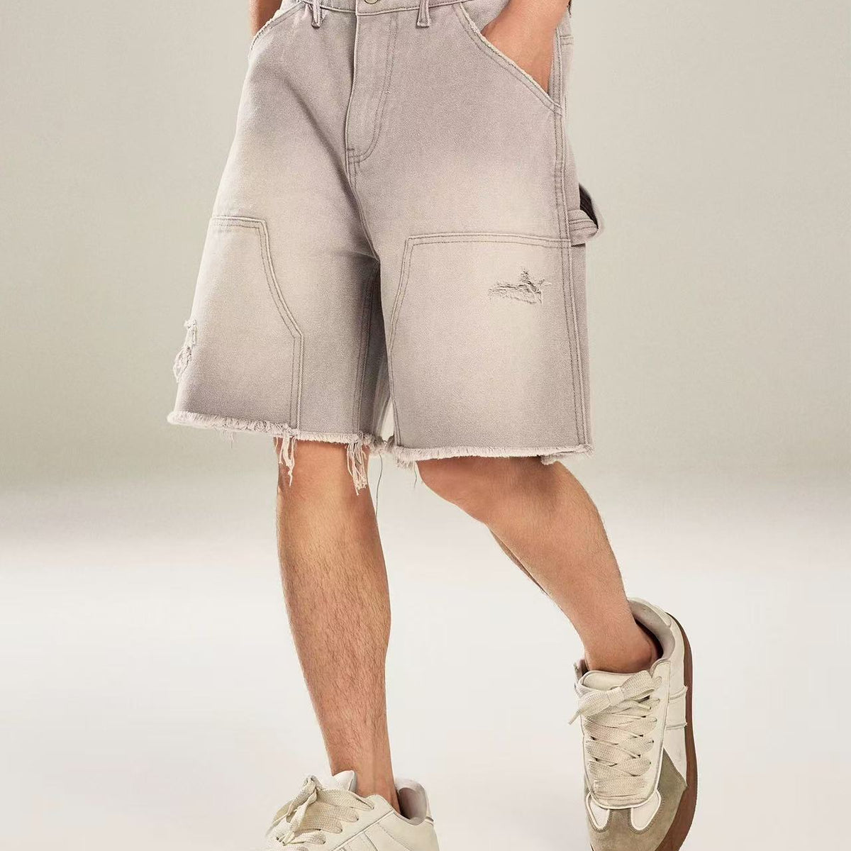 BIPOLAR Retro Denim Shorts