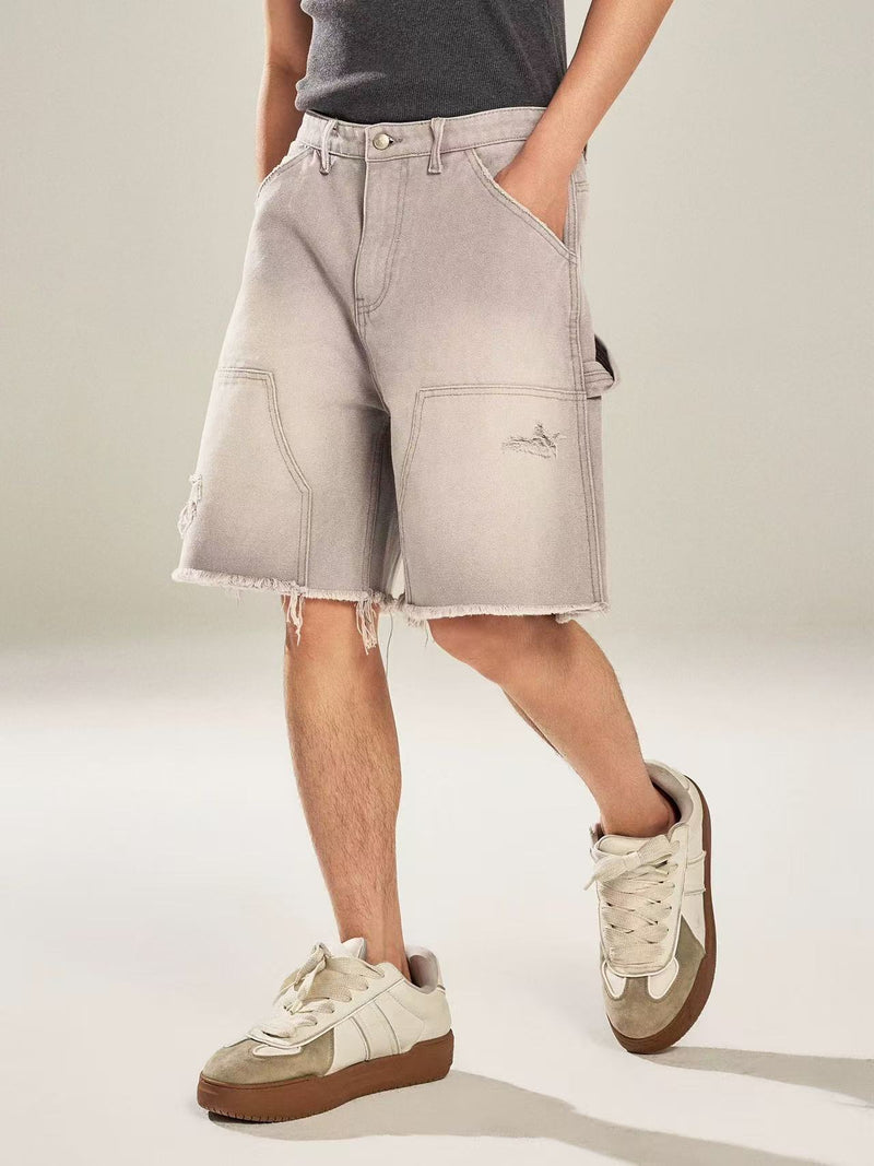 BIPOLAR Retro Denim Shorts