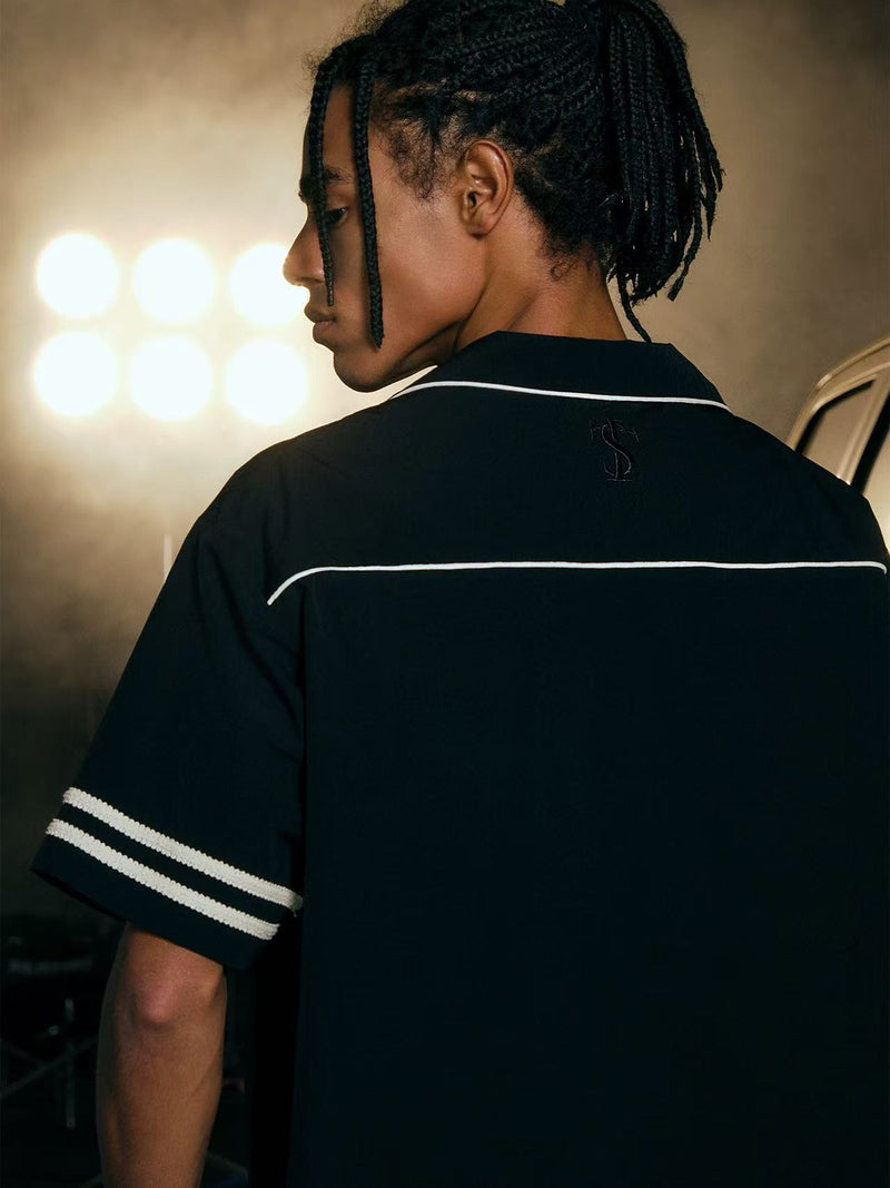 STK Vintage Piped Cuban Collar Shirt