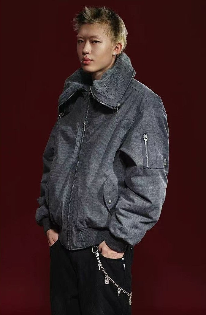 REMEDY Reversible Mountain Sculpture MA1 Jacket