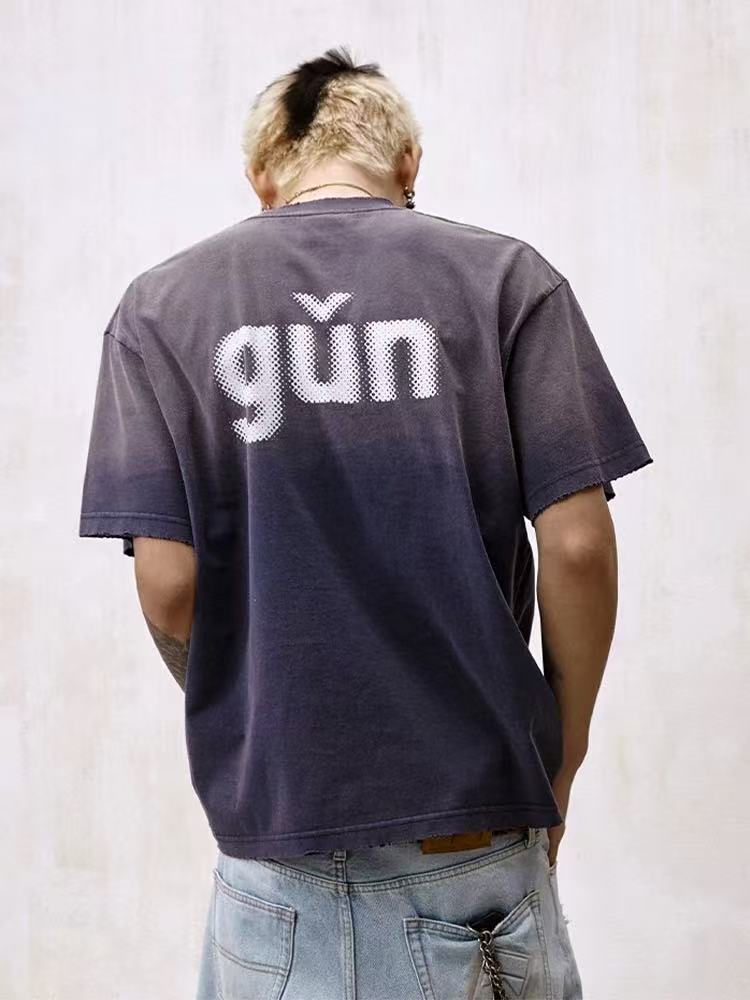 REMEDY Vintage High Street Washed Short-sleeved T-shirt