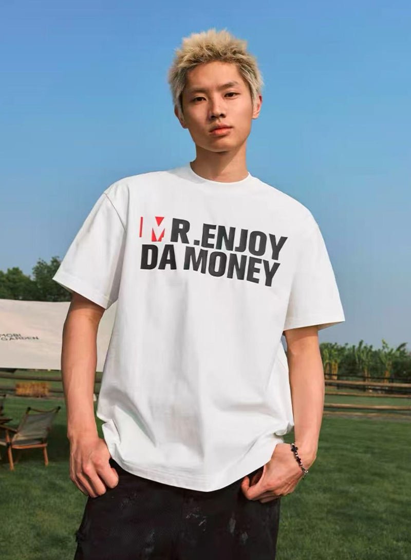 MEDM Film Letter Short-sleeved T-shirt