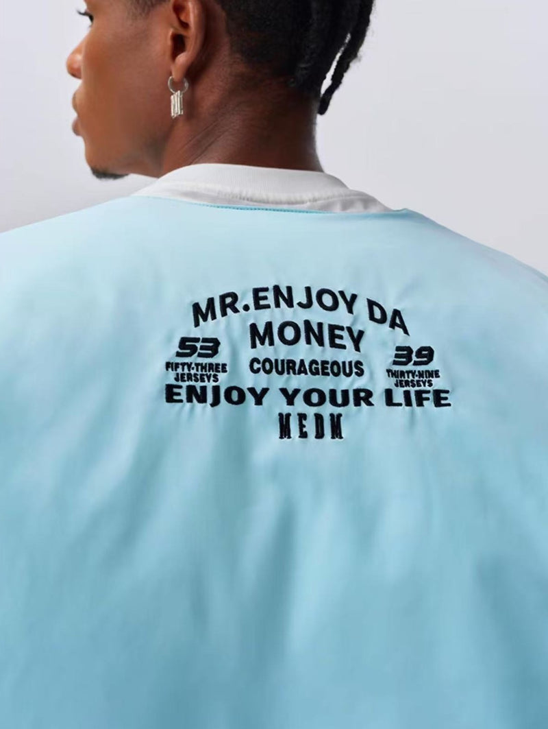 MEDM Cocoon Reversible Embroidered Down Jacket