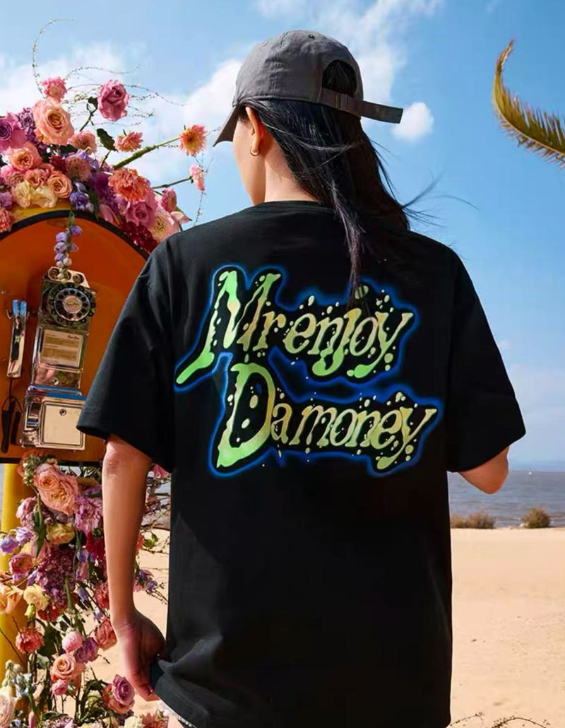 MEDM Drop Letter Short Sleeve T-Shirt