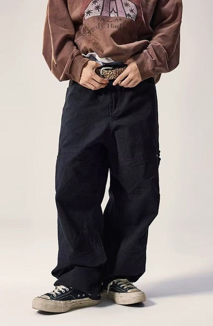 REMEDY Loose Straight-leg Cargo Pants