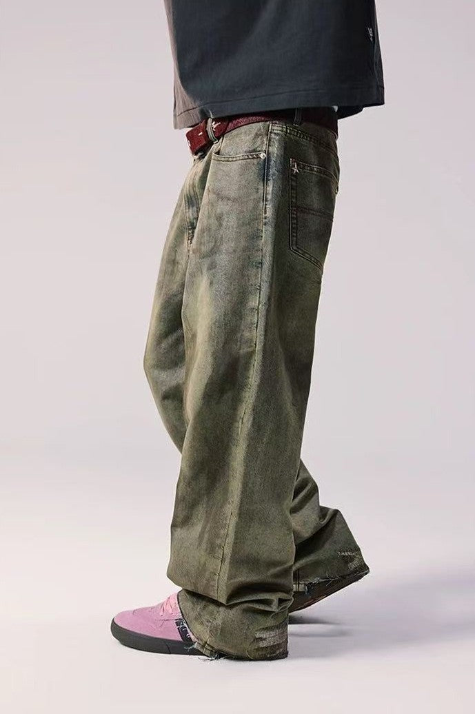 REMEDY Washed Baggy Jeans