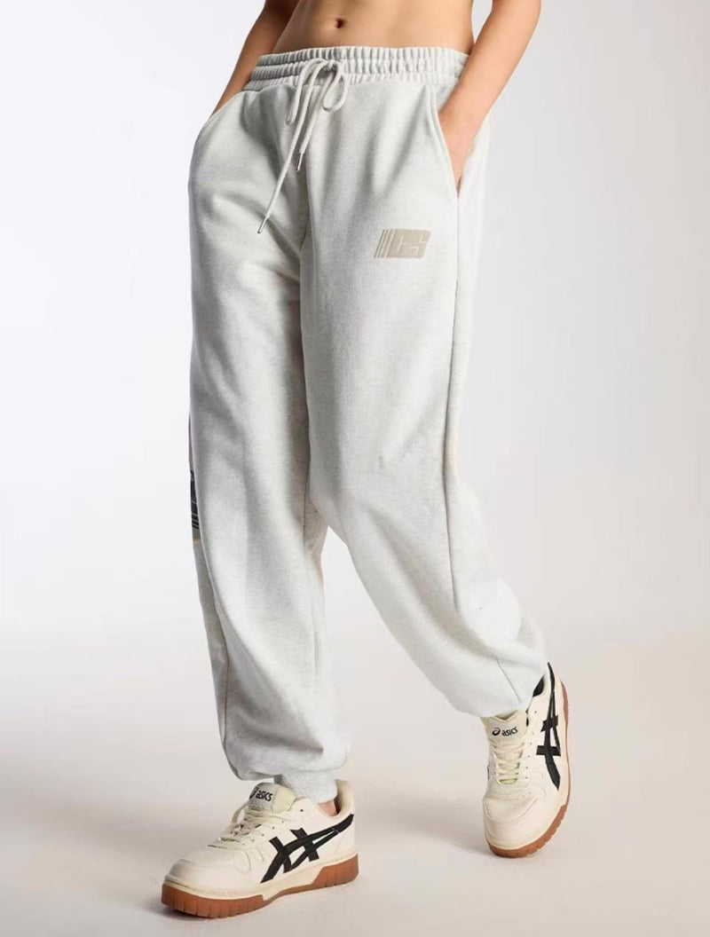 ICONSLAB Side Seam Flag Foam Printed Trousers