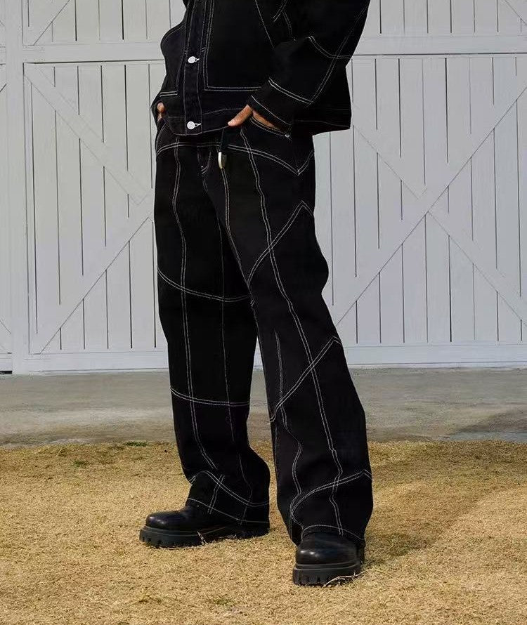 AFGK Patchwork Off-duty Jeans