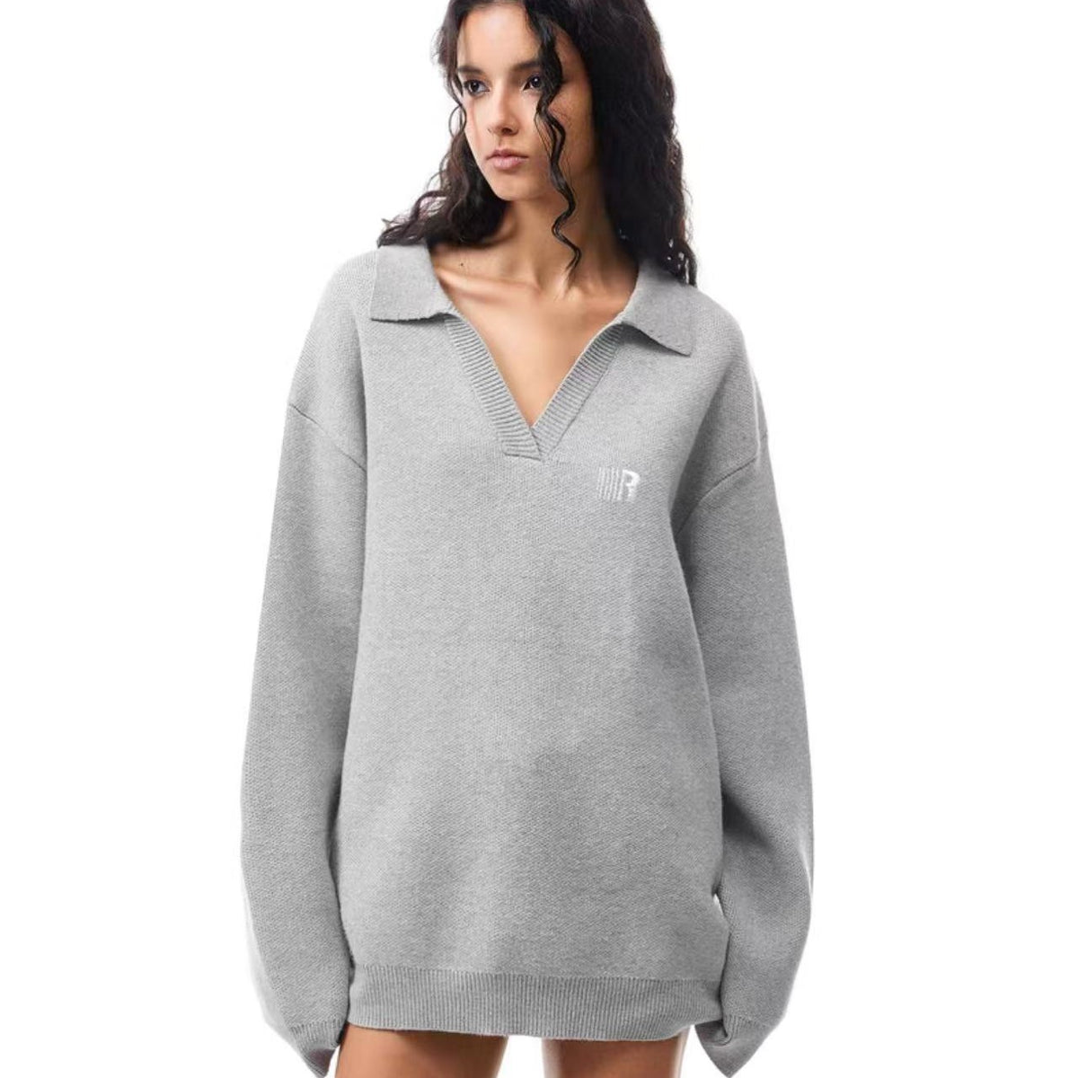FDR V-neck Logo Sweater