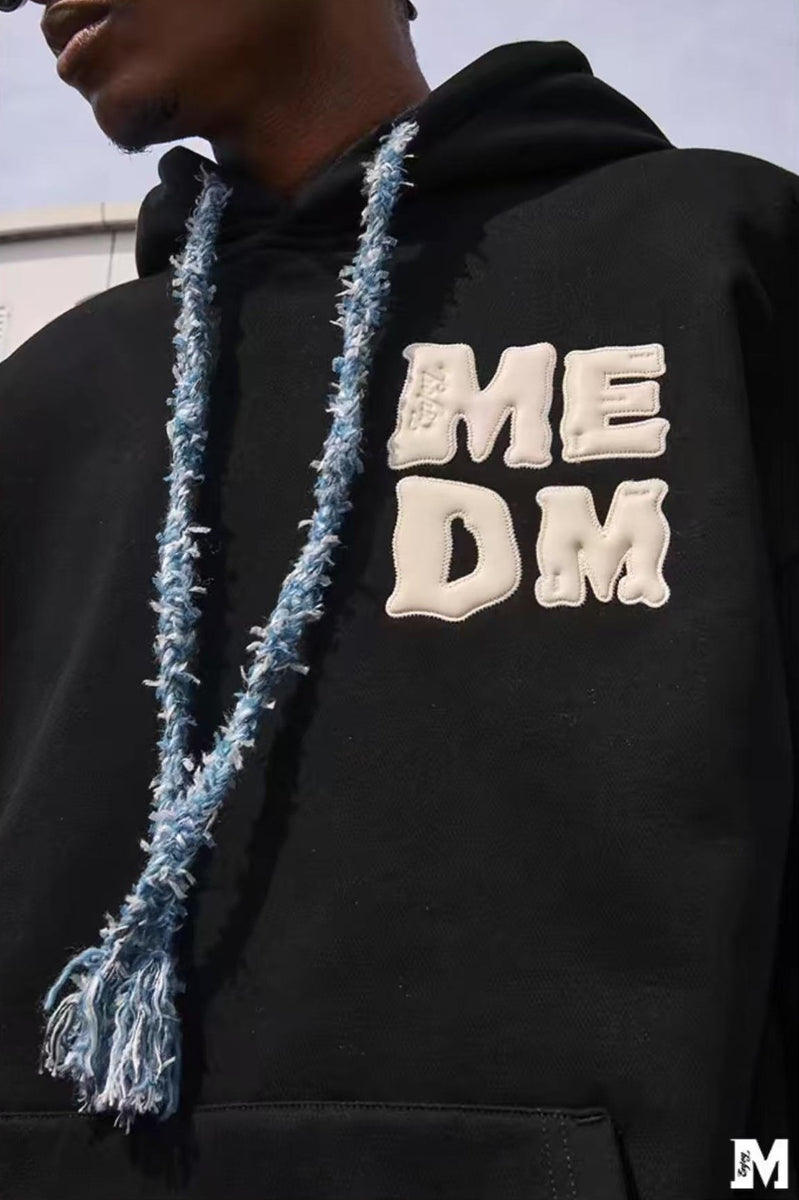 MEDM Woolen Drawstring Hoodie