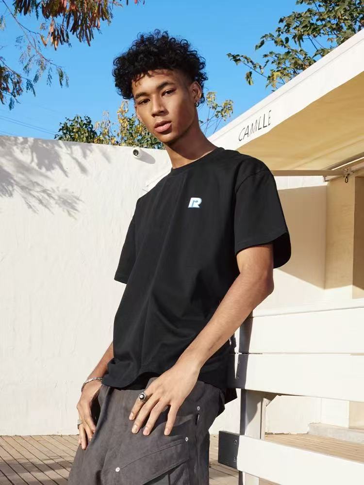 REMEDY Logo Print Short-sleeve T-shirt