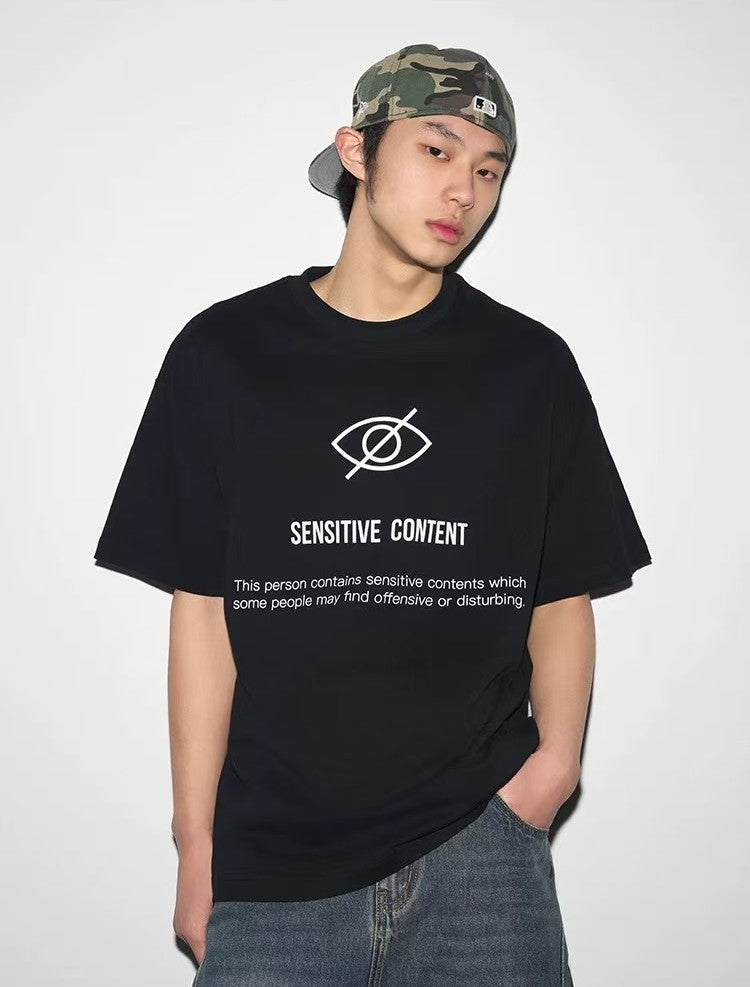 AFGK Laser 3M Reflective Printed Short-sleeved T-shirt