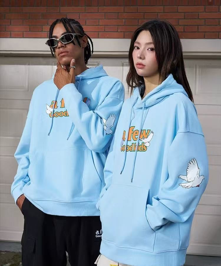 AFGK Peace Dove Embroidered hoodie