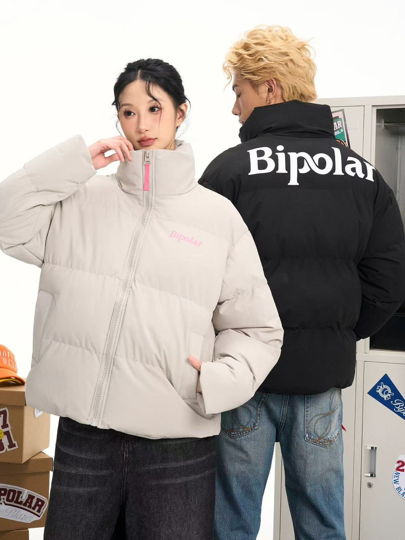 BIPOLAR Basic Logo Cotton Coat