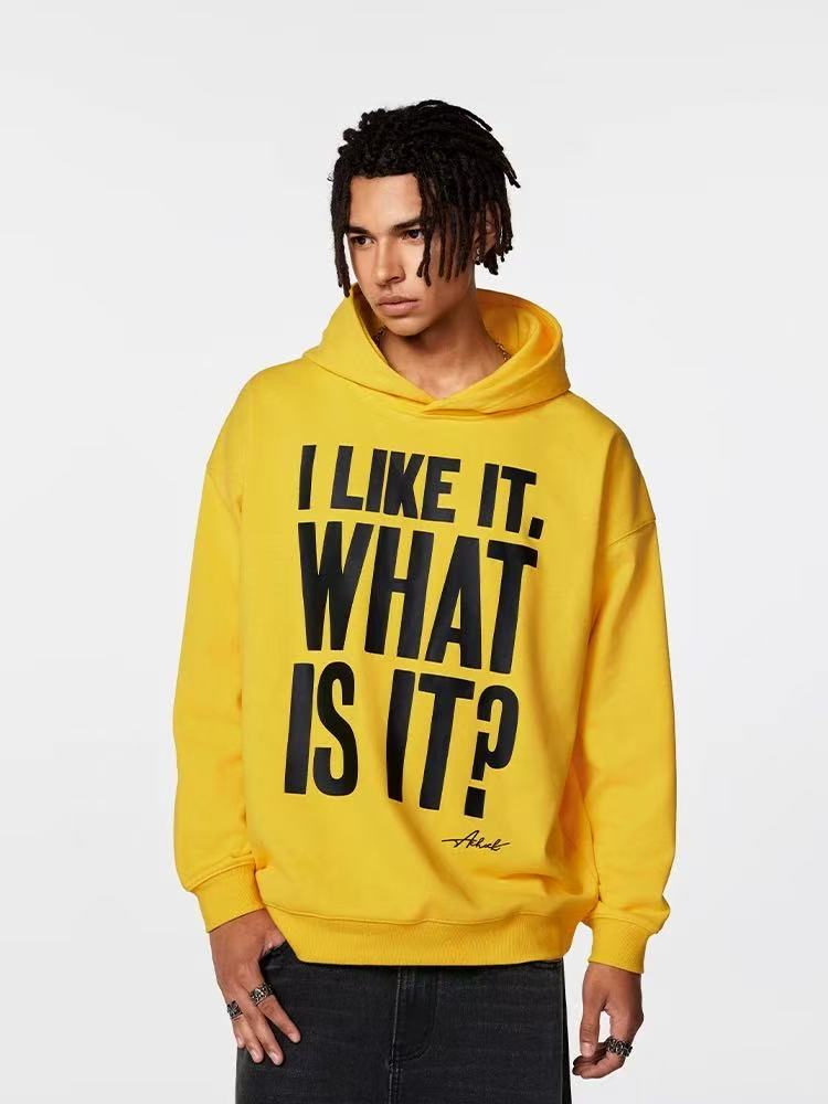 ACHOCK Message Print Hoodie