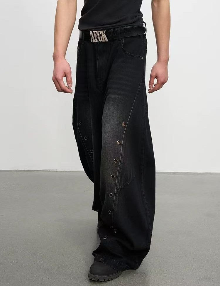 AFGK Air-eye Scimitar Washed Distressed Jeans