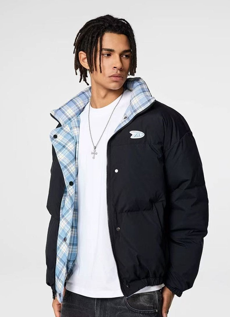 ACHOCK Simple Reversible Down Jacket