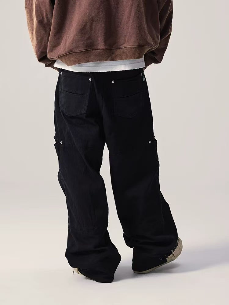 REMEDY Loose Straight-leg Cargo Pants
