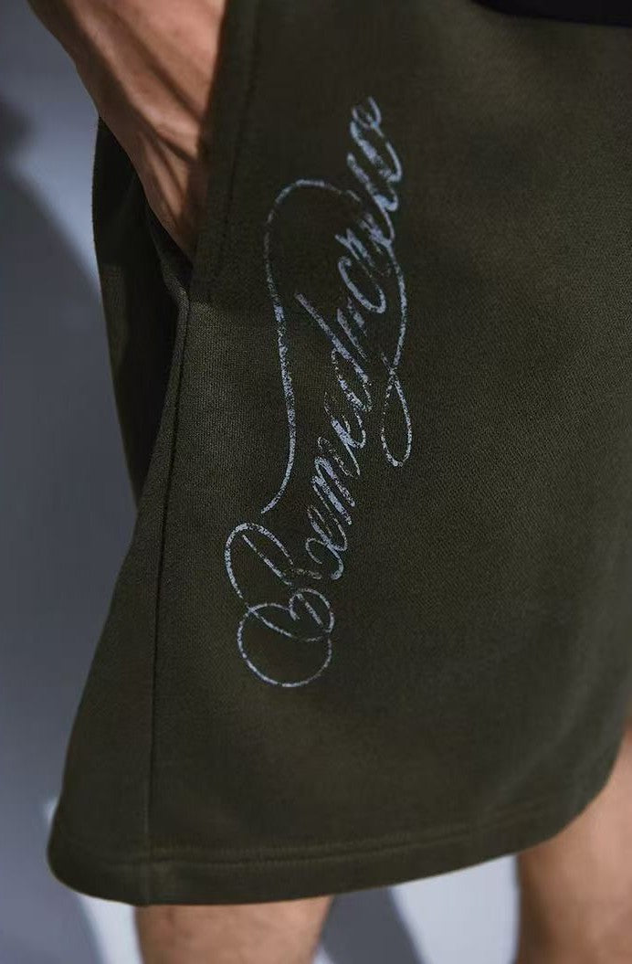 REMEDY Stamp Print Casual Pants