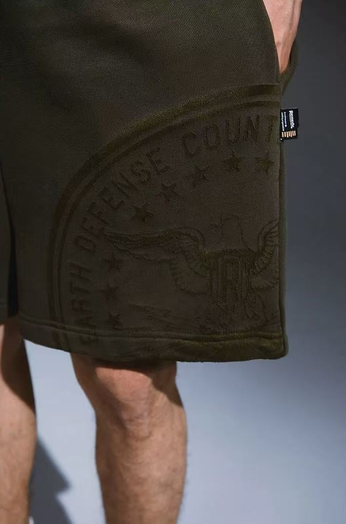 REMEDY Stamp Print Casual Pants