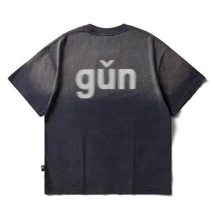 REMEDY Vintage High Street Washed Short-sleeved T-shirt