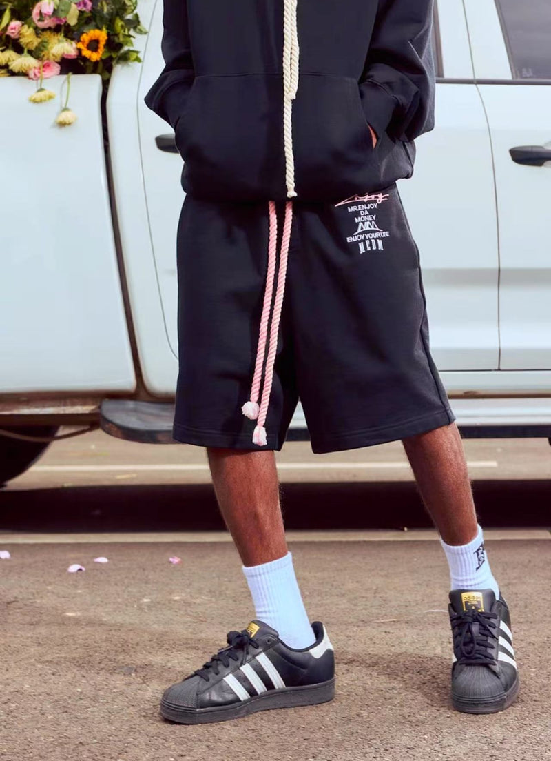 MEDM Hip Hop Drawstring Shorts