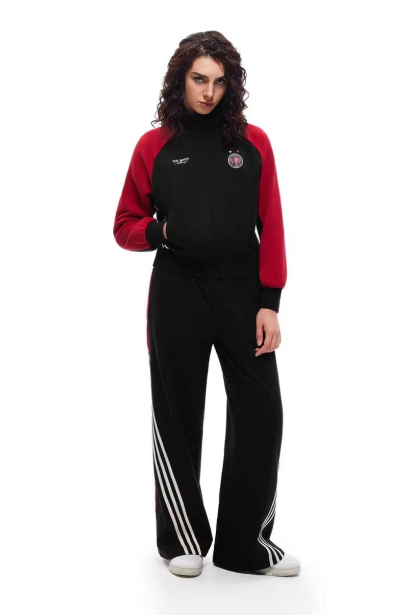 FDR Badge Web Contrast Patchwork Jacket (For Women)