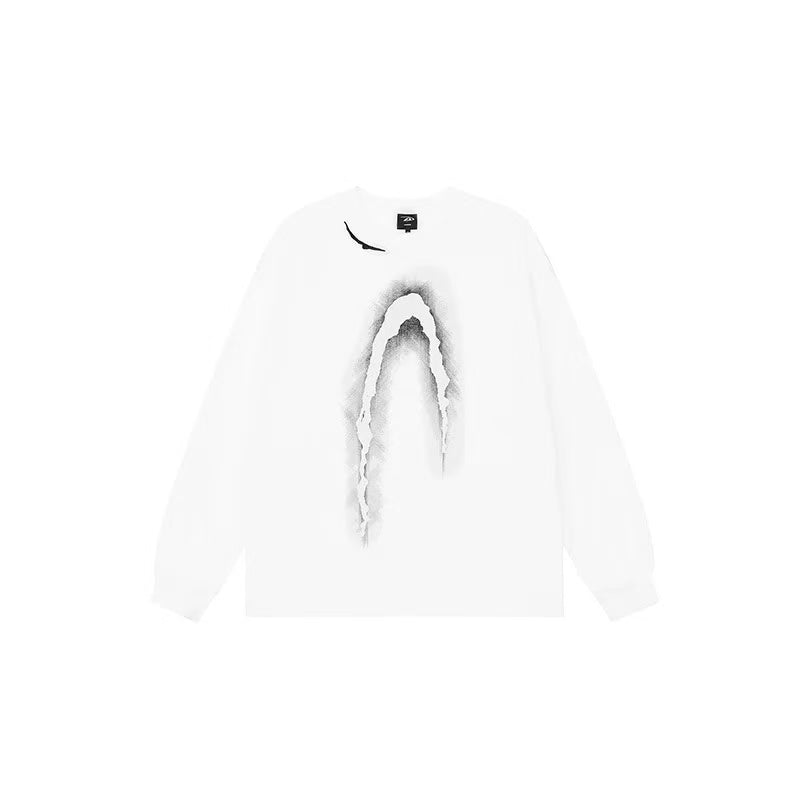 ACHOCK Phantom High Street Logo Printed Long-sleeve T-shirt