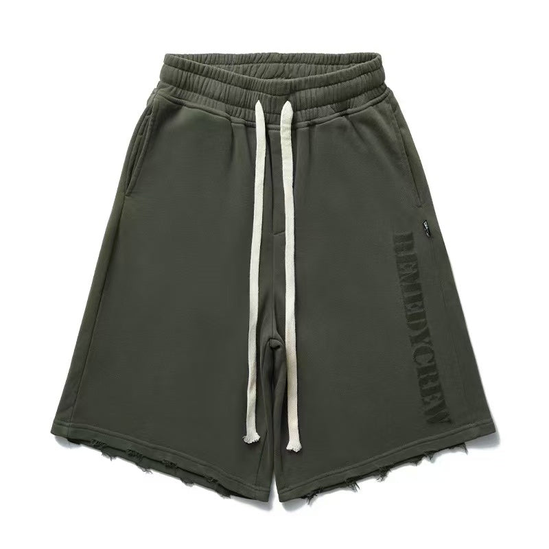 REMEDY Logo Printed Casual Shorts