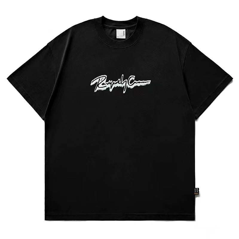 REMEDY Letter Print Short-sleeve T-shirt