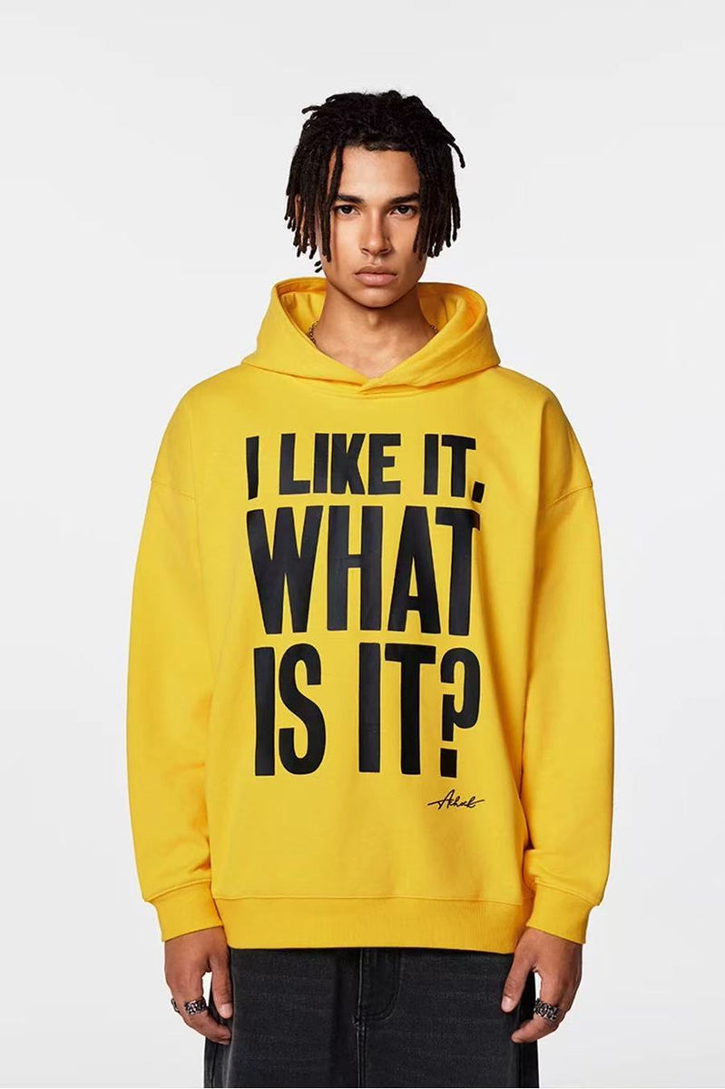 ACHOCK Message Print Hoodie