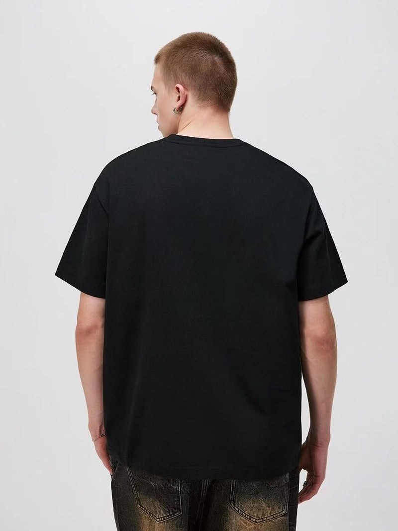 ATRY  "Big A" letter short sleeve T-shirt