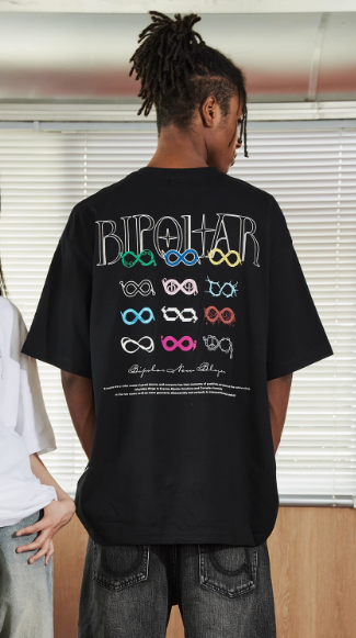 BIPOLAR Collection Ring Short-sleeves T-shirt