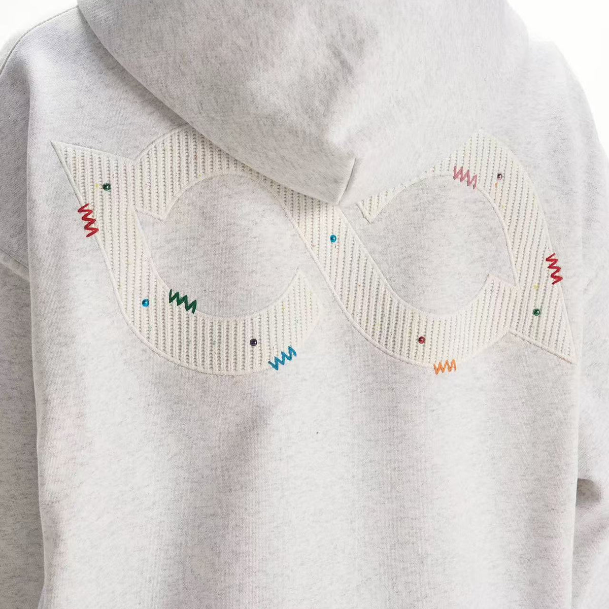 BIPOLAR Patchwork Dot Cardigan Jacket