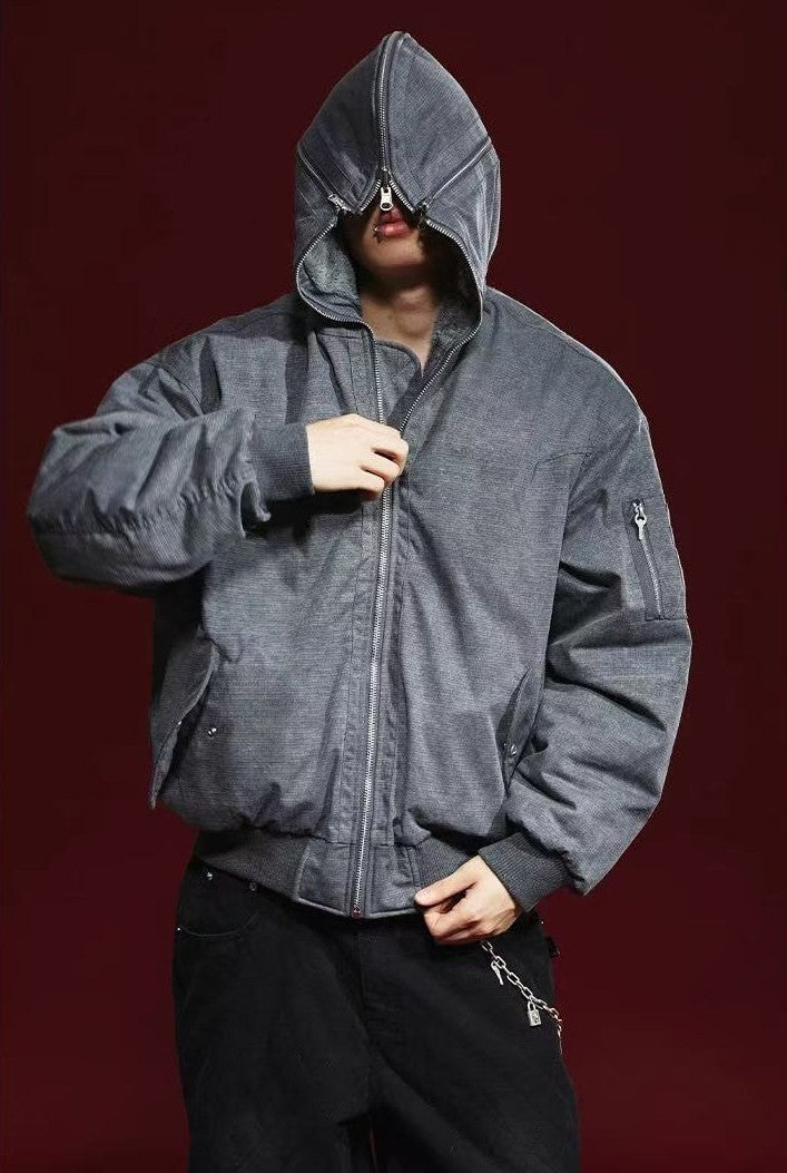 REMEDY Reversible Mountain Sculpture MA1 Jacket