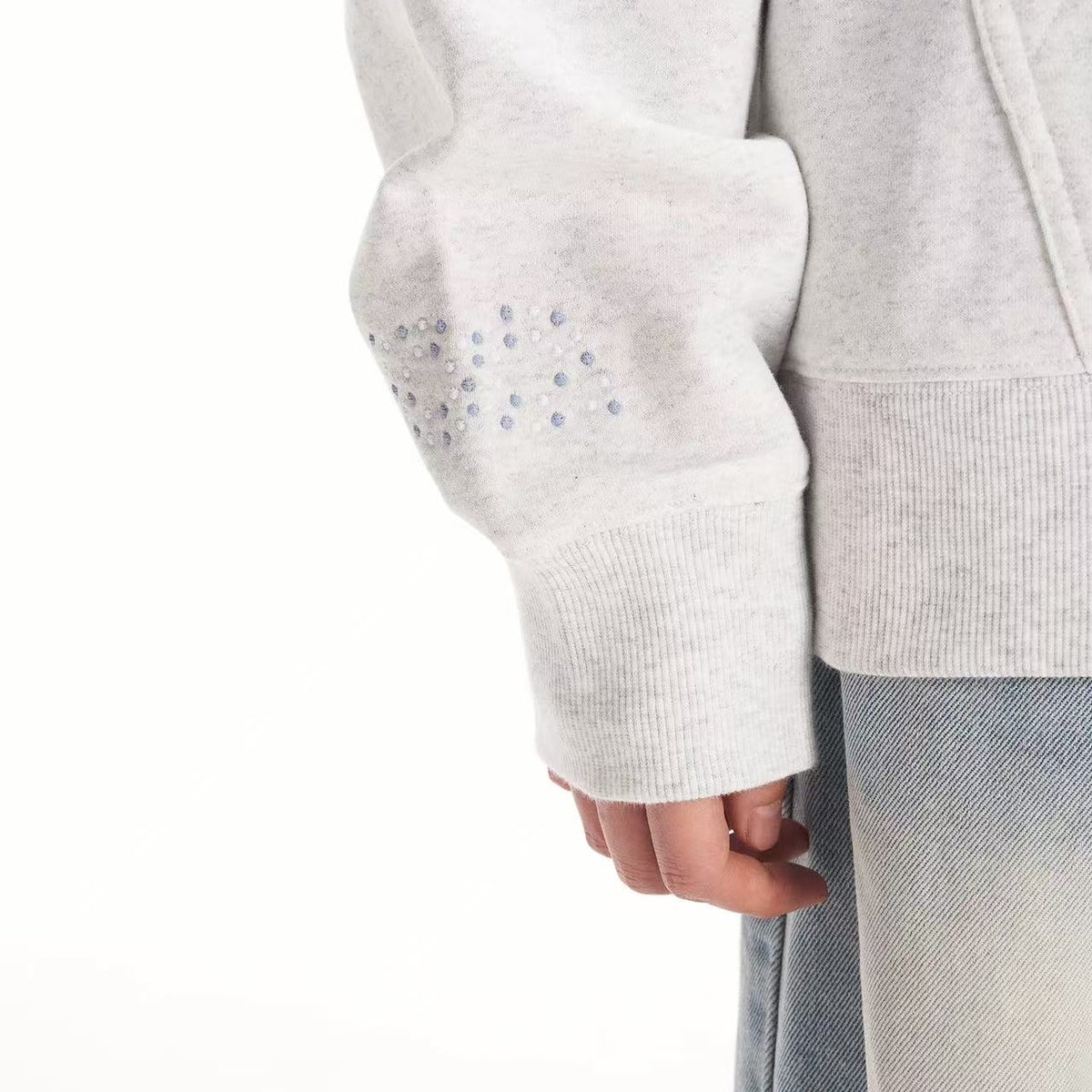 BIPOLAR Gemstone Embroidered Patch Hoodie