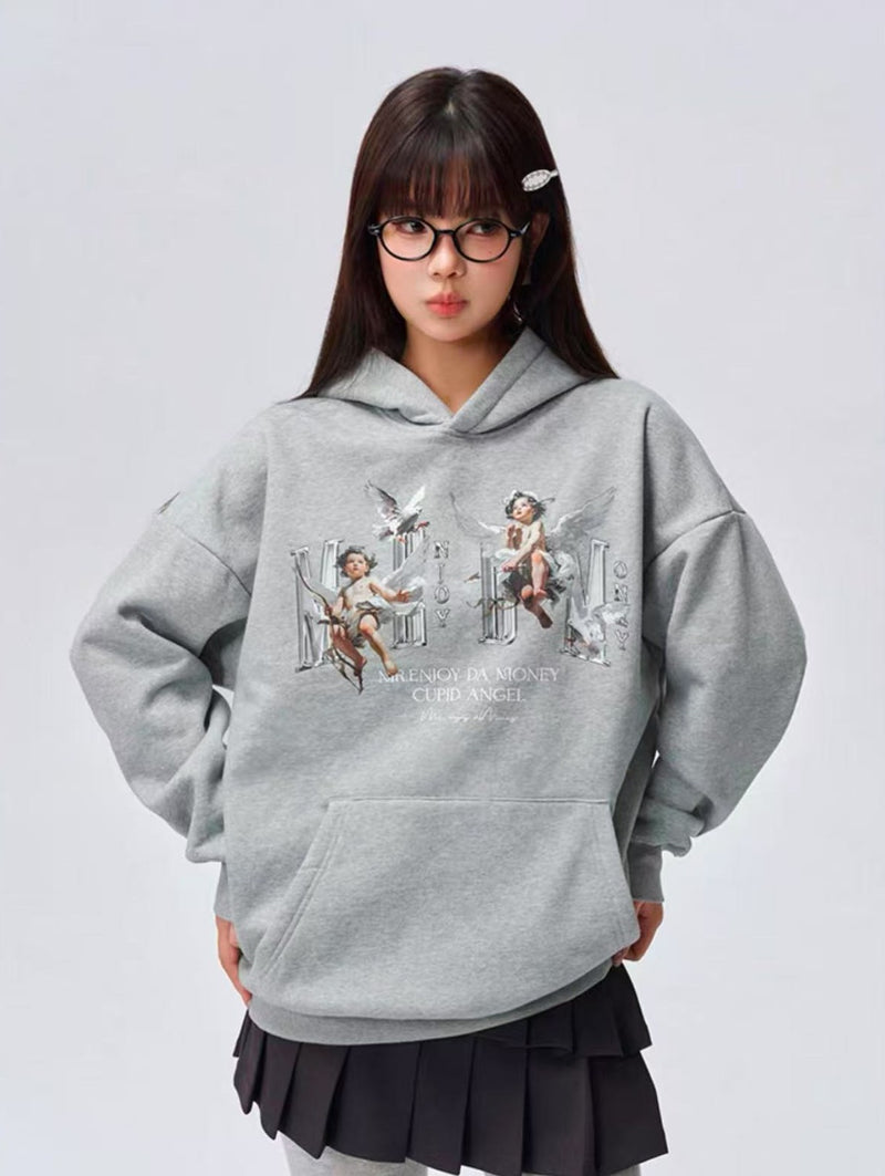 MEDM Angel Dove Printed Hoodie