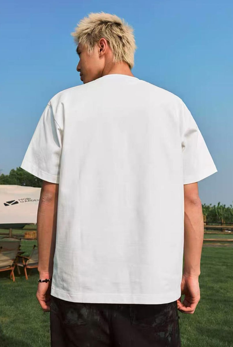 MEDM Film Letter Short-sleeved T-shirt