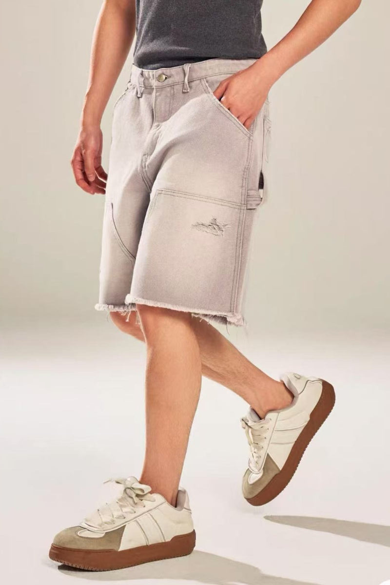 BIPOLAR Retro Denim Shorts