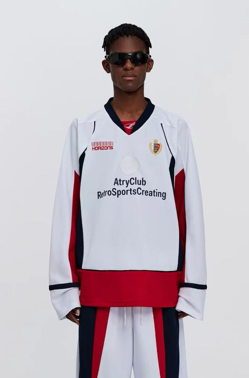 ATRY Patchwork Ice Hockey Jersey