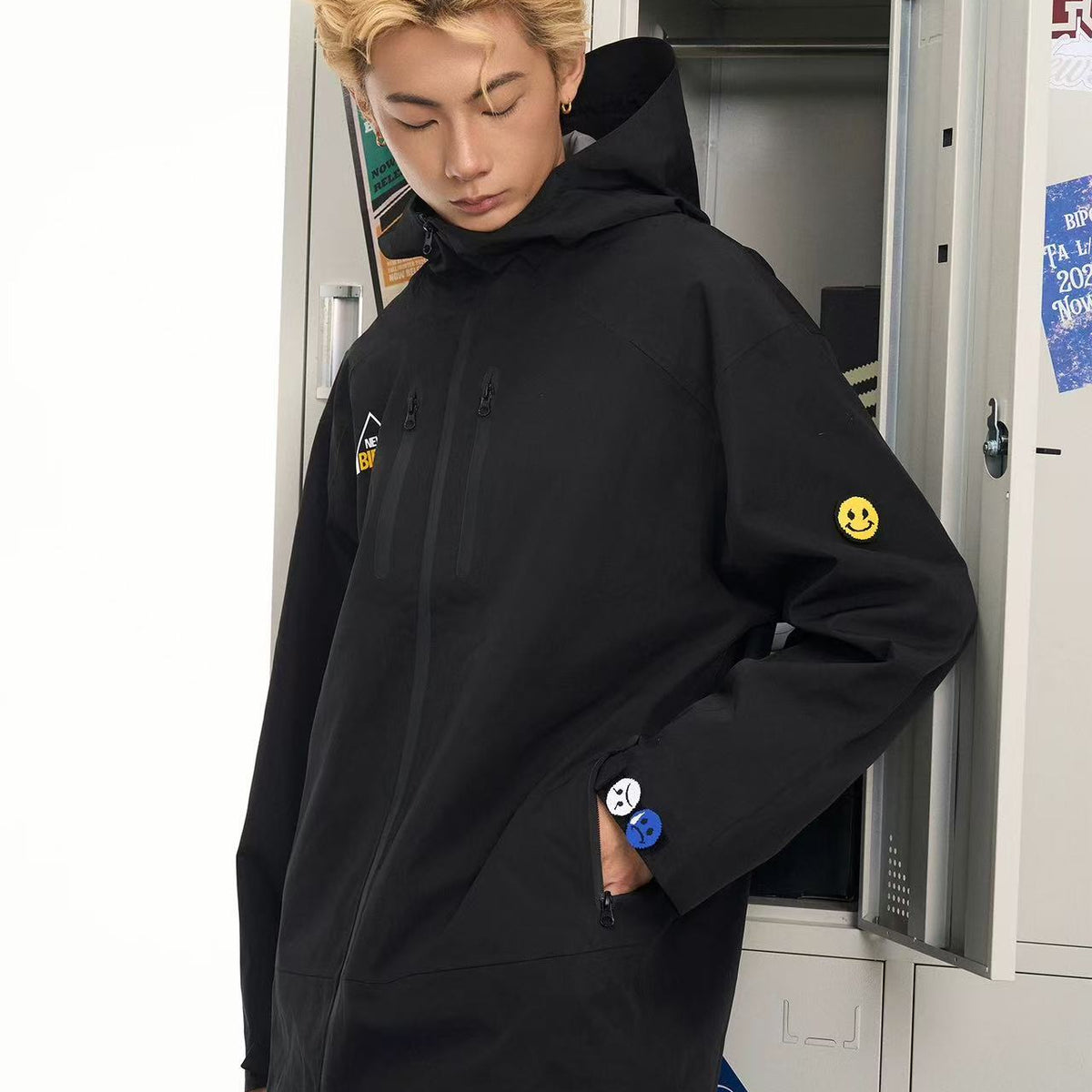 BIPOLAR Outdoor Windproof Hooded Jacket
