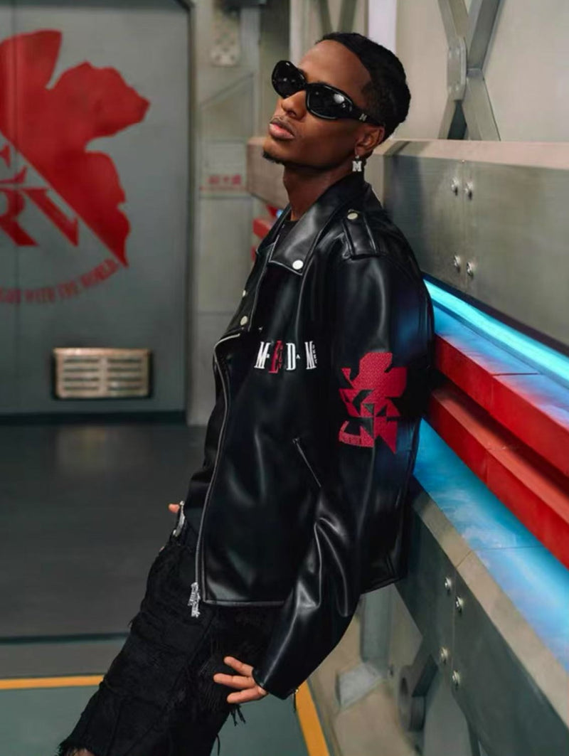 MEDMxEVA Unit 13 Leather Jacket