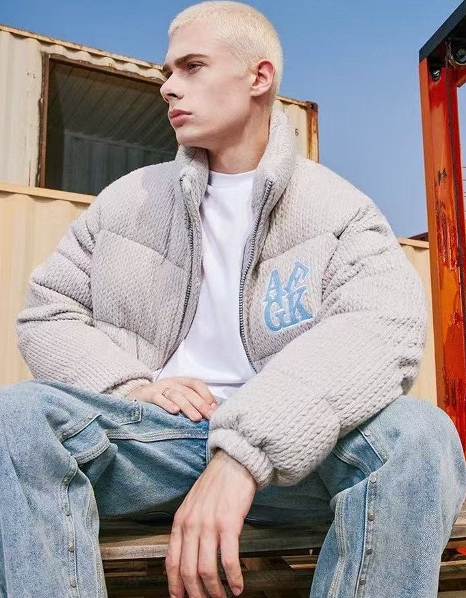 AFGK Letter LOGO Embroidered Jacket