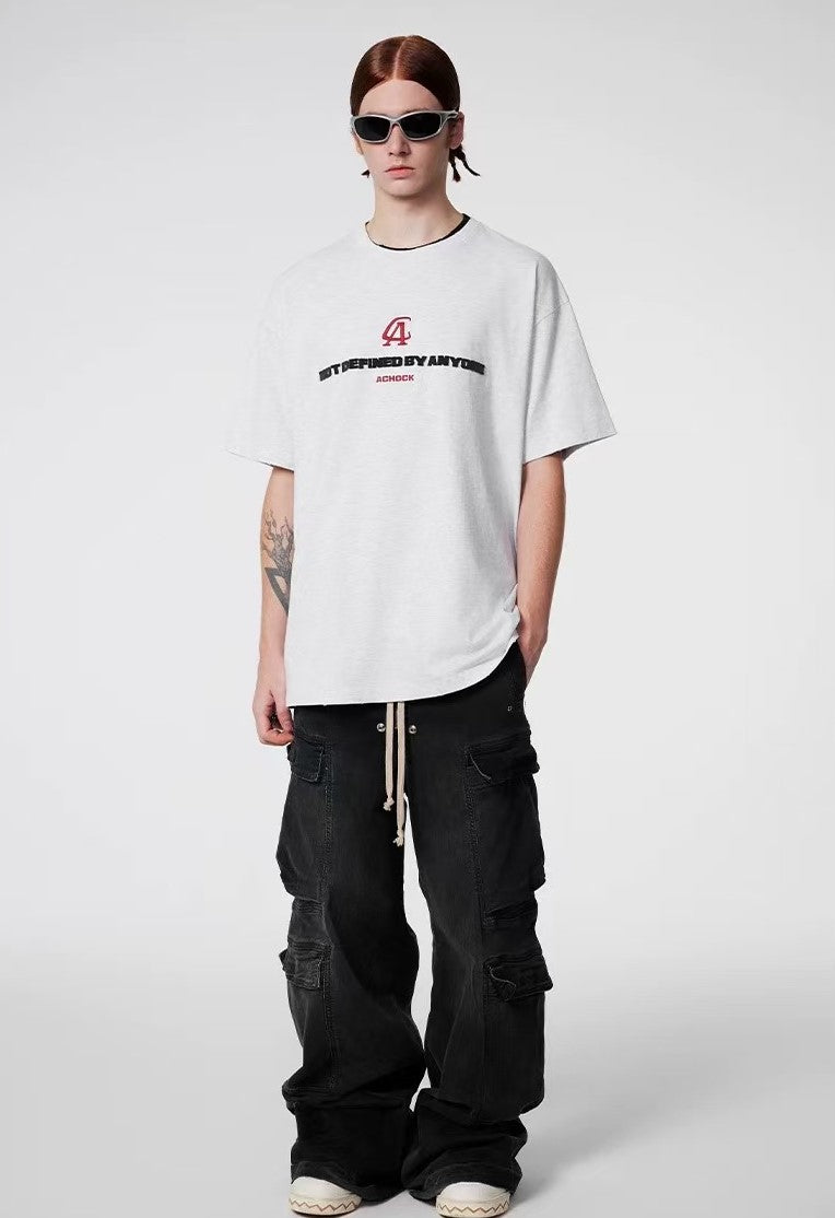ACHOCK Not Defined Embroidered Tee