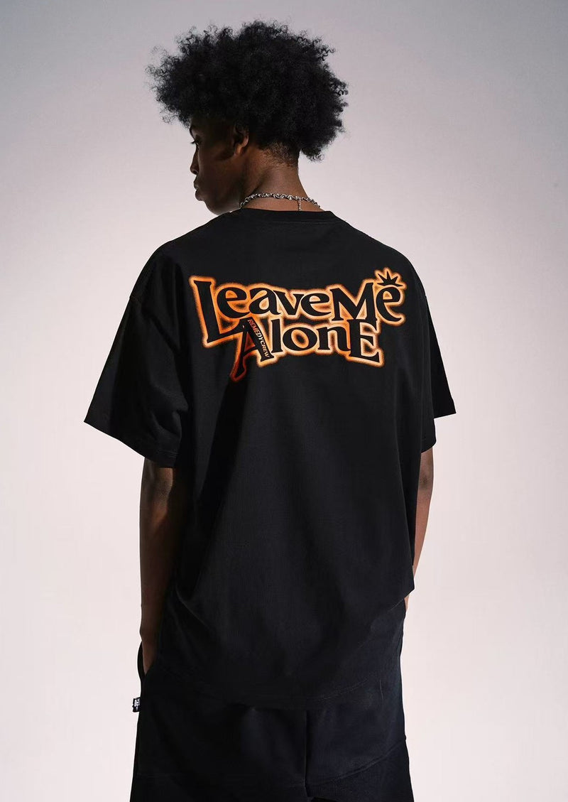 REMEDY Message Print Short-sleve T-shirt