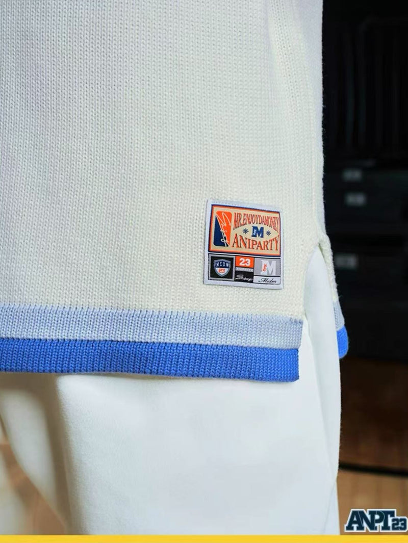 MEDMxANPT Joint Short-sleeved Wool Cardigan