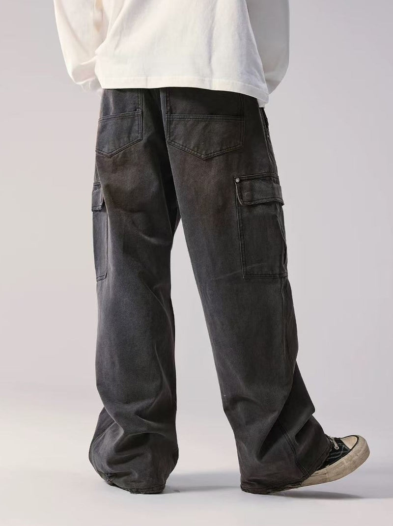 REMEDY Retro Straight-leg Loose Pants