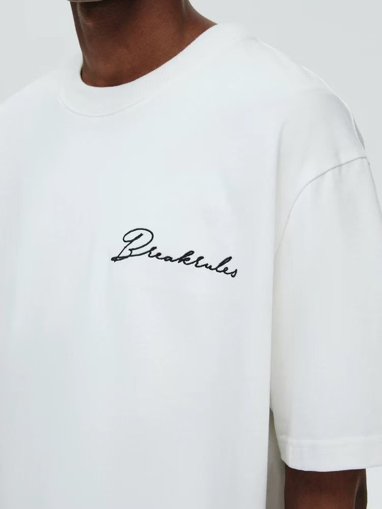 ATRY Unknown Shore Appliqué Printed T-shirt