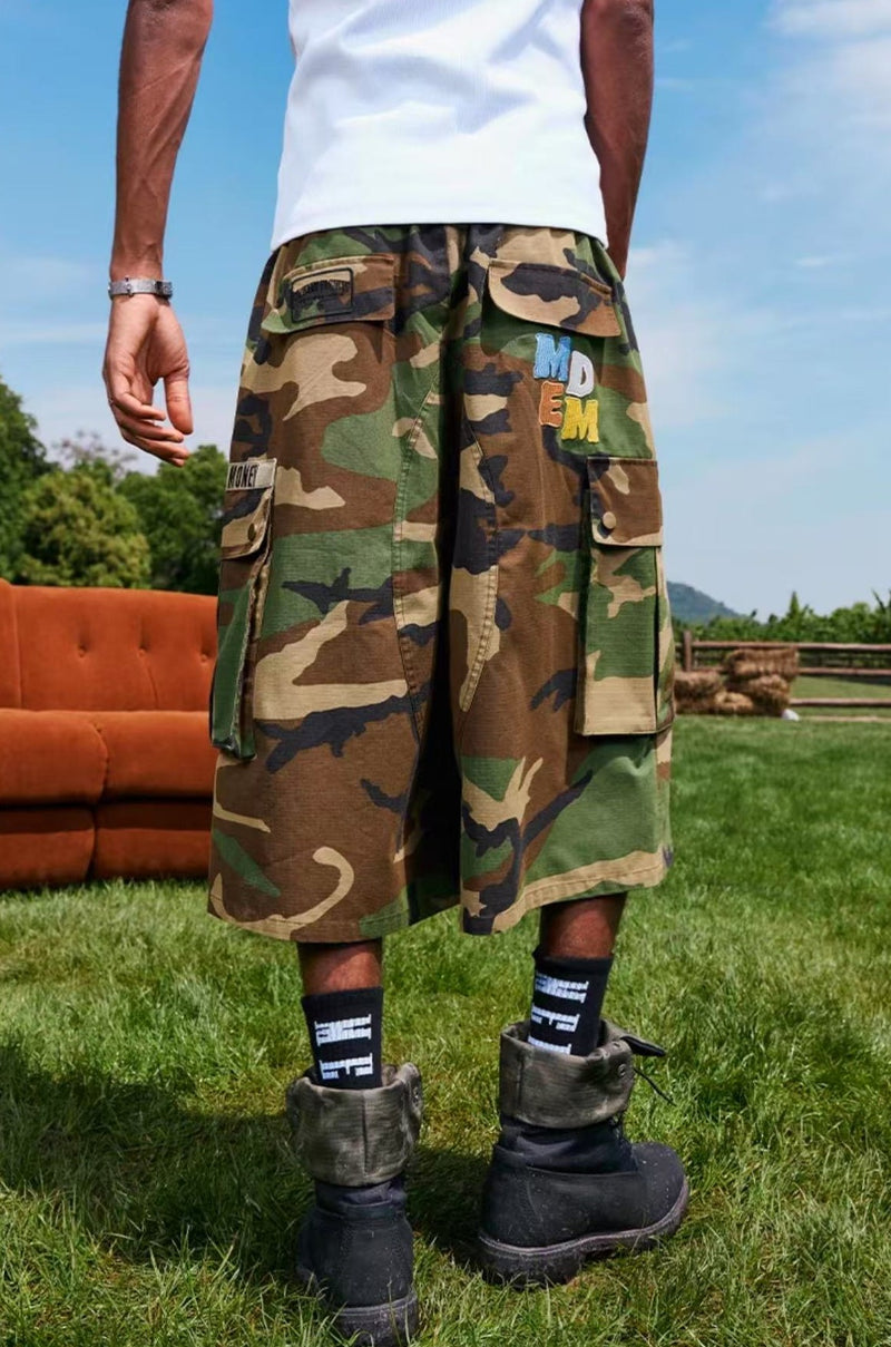 MEDM Cargo Cropped Pants