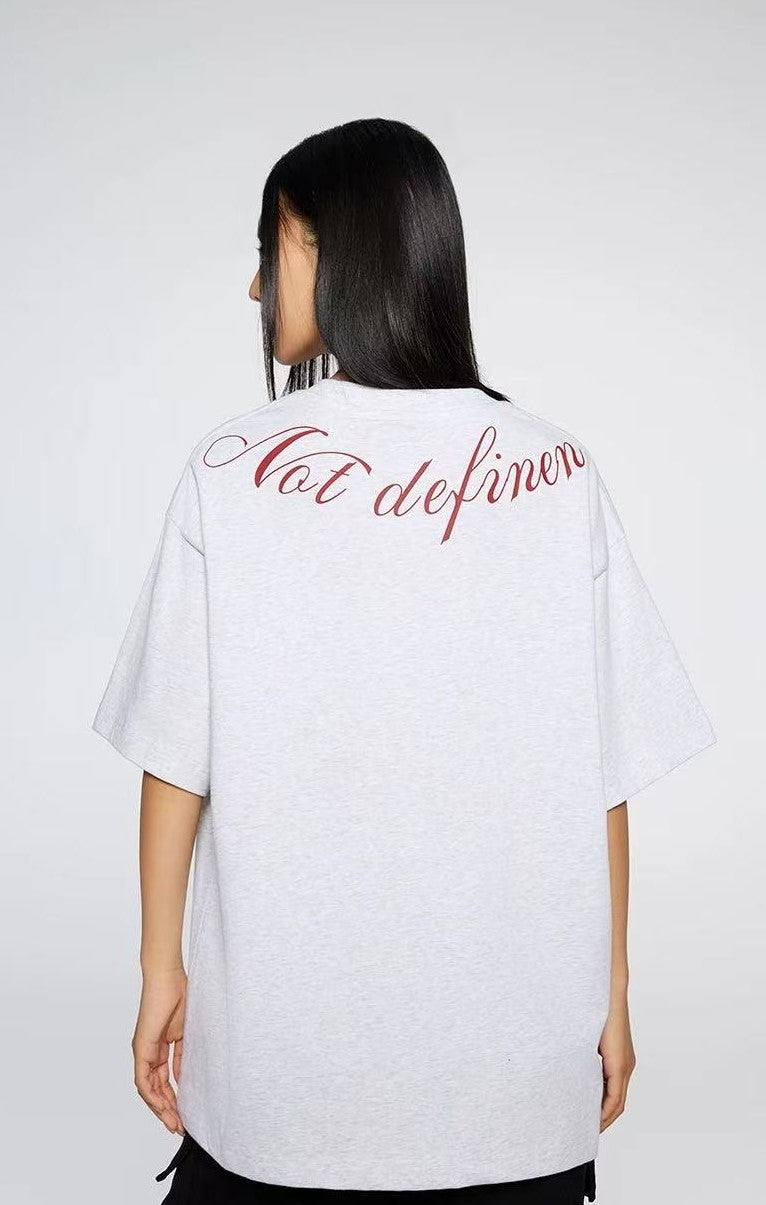 ACHOCK Floral Letter T-shirt